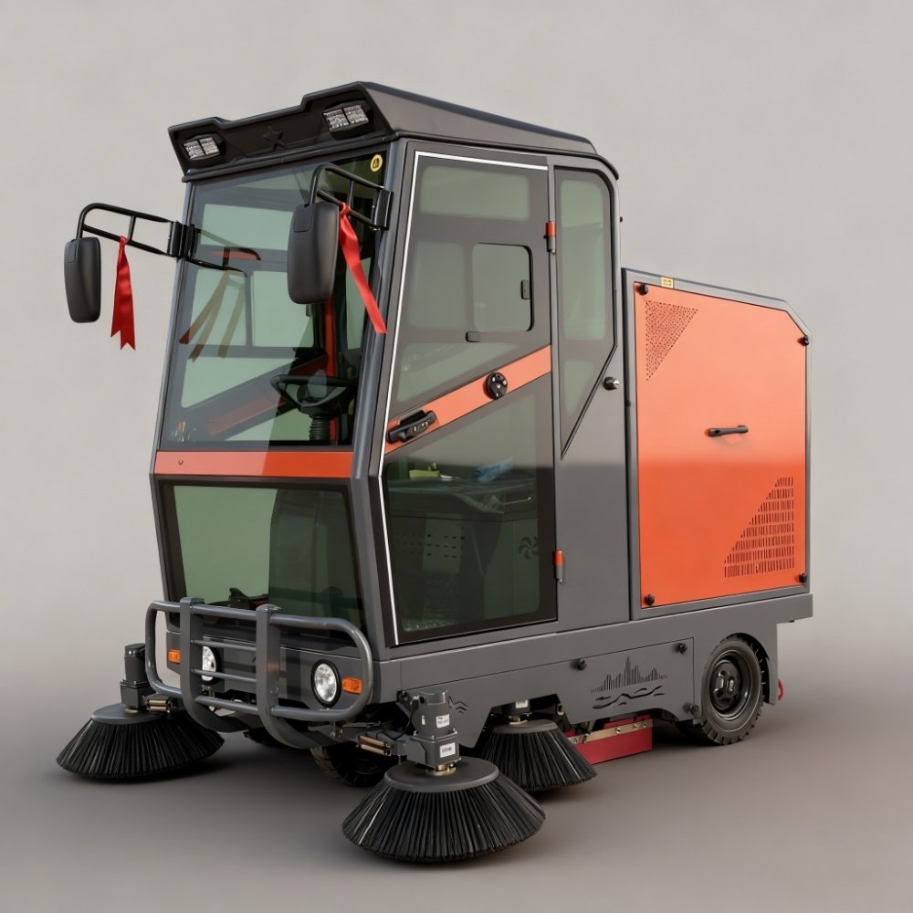g20e electric floor sweeper for warehouse